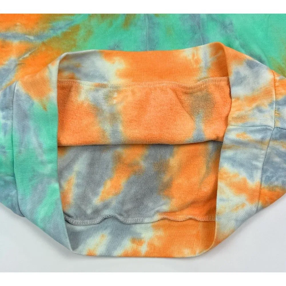 Nickelodeon Tie Dye Mens Medium Pullover Hoodie Sweatshirt Catdog Ren & Stimpy - Picture 9 of 12